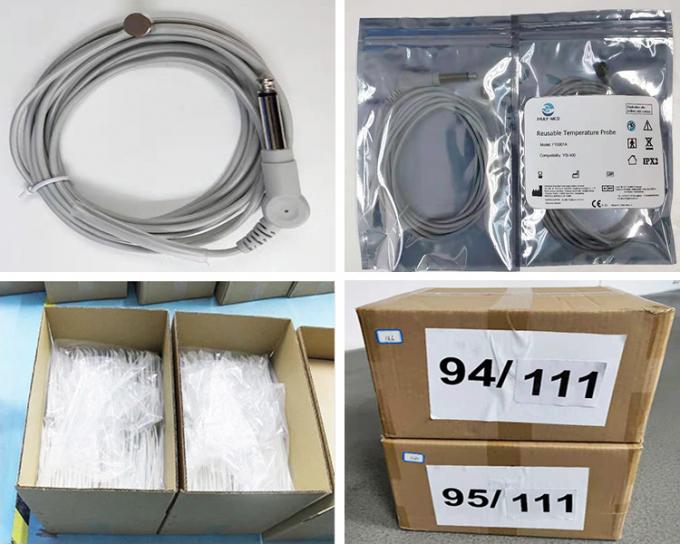 5는 바나나 핀으로 15 핀 민드레이 ECG 케이블을 주도합니다