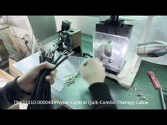 11110-000040 피지오 컨트롤 퀴크 콤보 AED 치료 케이블 Lifepak 12/20/20e