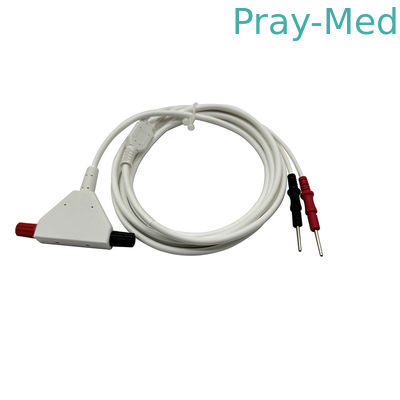 주문 심방성 심박 조율기 페이싱 케이블 3m 2 밀리미터 핀 연결기 KBR-300-001 온라인 제조