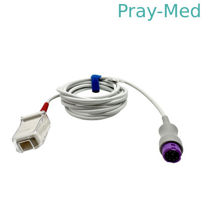 주문 8PIN SpO2 연장 케이블 Mindray M-asimo 2.4m 582A 040-000332-00 온라인 제조