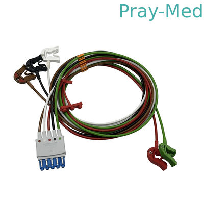 주문 ECG/EKG 5 리드 세트 보호 리드 세트 스냅 AAMI M1968A 989803125841 온라인 제조