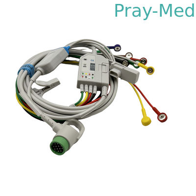 주문 메드트로닉 피지오 컨트롤 4+6 케이블 EKG 케이블 LIFEPAK 12 20 15 온라인 제조