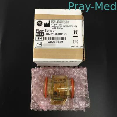 주문 원래 GE 사양 인공호흡기용 유량 센서, 고감도 측정 및 의료 등급 내식성 온라인 제조