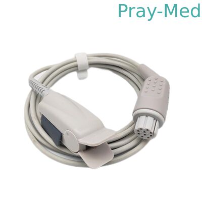 주문 손가락 클립 Datex Ohmeda 맥박 산소 농도체 조사, 10 핀 Spo2 손가락 조사 온라인 제조