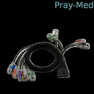 주문 TPU 자켓과 함께 10 리드 ECG 홀터 케이블 온라인 제조