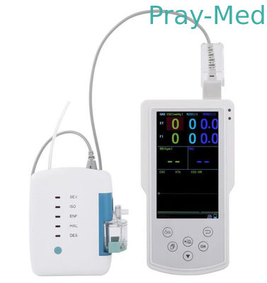 주문 SpO2 ETCO2 등급 II 포켓용 마취 가스모니터 MG1000 온라인 제조