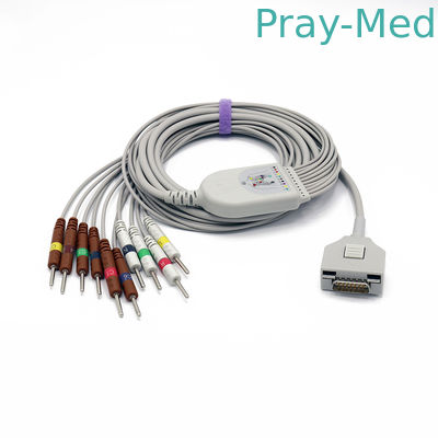 주문 후쿠다 전자 EKG는 나에게 카디수니 KP-500 KP-500D ECG 전선을 보냅니다 온라인 제조
