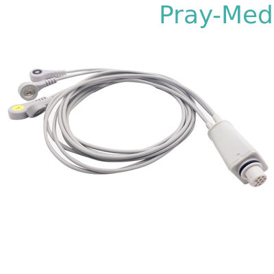 주문 ECG 리드선은 4명의 리드에게 LX-7120 7230N을 위한 3ft 후쿠다 전자를 할당했습니다 온라인 제조