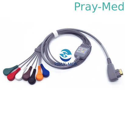 주문 DMS HDMI 1.1m 7 리드 Ecg 케이블 TPU 재킷 DMS300-4A DMS300-3A 온라인 제조
