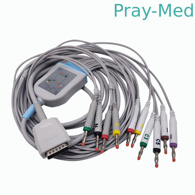 주문 Mortara Burdick Eclipse EKG 케이블 호환 007704 012-0844-00 012-0844-01 3.6m 길이 온라인 제조