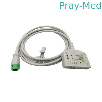 민드레이 10 리드 EKG 트렁크 케이블 2.4m 009-004728-00 0010-30-42721