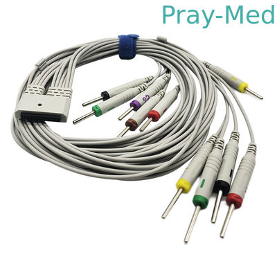 메덱스 10은 MECG-300 MECG-200을 위한 ECG EKG 홀터 케이블 26 핀 DIN 3.0을 이끕니다