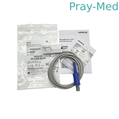 마인드레이 512FLL 재사용 SpO2 센서 6Pin 성인 손가락 클립 040-001403-00