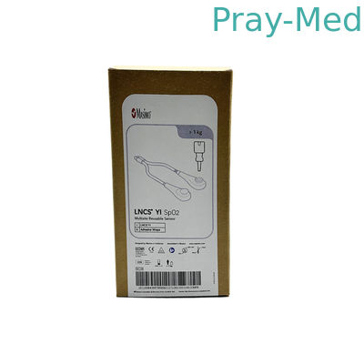 재사용 가능한 짧은 Spo2 센서 2258 LNCS YI 9pin TPU 재킷 1m 12개월 보증