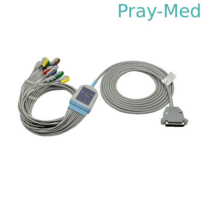 미크로메이드 일 조각 25pin EKG 케이블 11 리드 클립 IEC