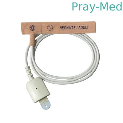 Lnop 6 핀 일회용 Spo2 센서 TPU 케이블 0.9m 길이