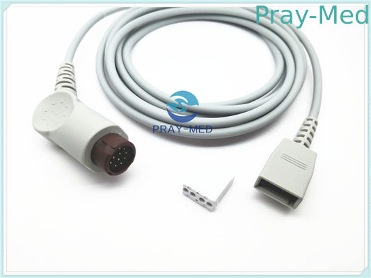 12 핀 침략적인 혈압 케이블 TPU 케이블 물자 4.0mm 직경