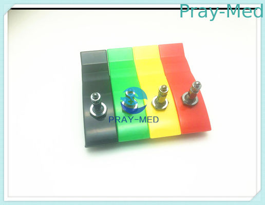 아이/소아과 사지 죔쇠 전극, 나사를 가진 플라스틱 Ecg 사지 죔쇠