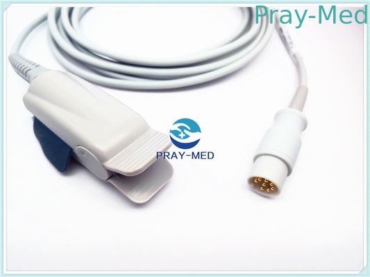 Datascope 손가락 클립 0020-00-071-01를 가진 8대의 핀 재사용할 수 있는 Spo2 감지기