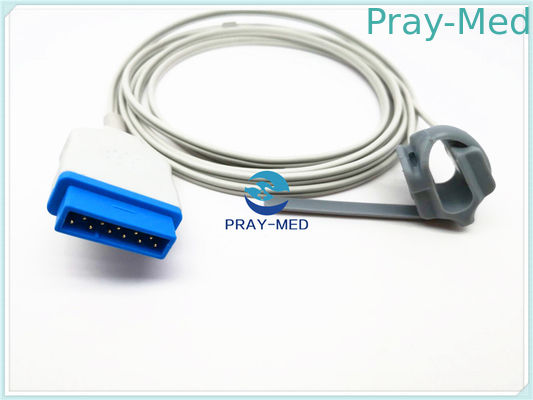 TS-F4-GE Datex Ohmeda S/5 성숙한 Spo2 감지기 Peidatric 11 Pin 의학 TPU 물자