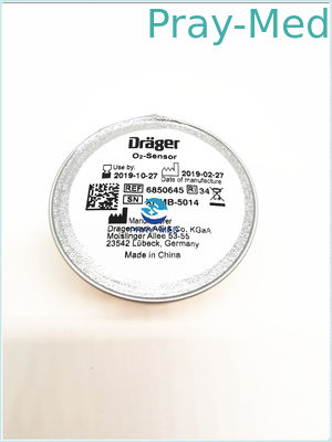 6850645 Draeger 산소 감지기 O2 세포/산소 건전지 플라스틱 금속 물자