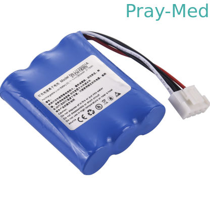 파란 색깔 Mindray Beneheart R3 UMEC10 MEC6 LI13S001A를 위한 의학 보충 건전지
