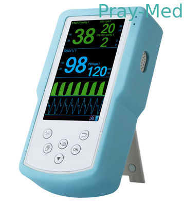 254 BPM ETCO2 SPO2 포켓용 진동 산소계 CA100B