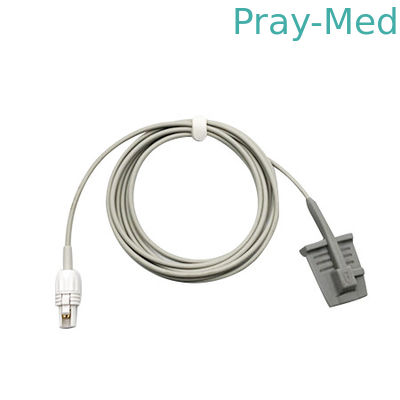 세륨/ISO를 가진 Mbelec 재사용할 수 있는 Spo2 감지기 3m 성숙한 Slilcone 연약한 7pin