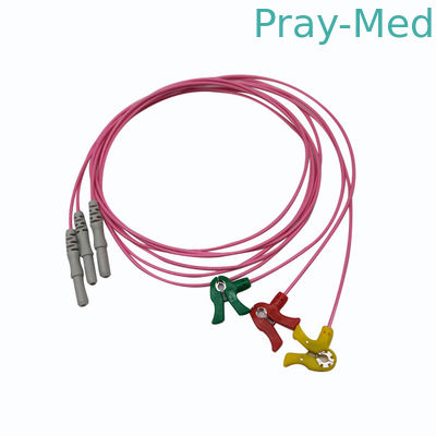 3리드 5리드 소음 유형 IEC AHA ECG 환자 케이블 TPU 재킷 도선