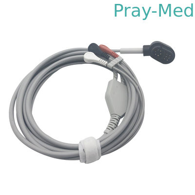 참을성 있는 감시자 3.6m 길이를 위한 Zoll Propaq MD X 시리즈 ECG/EKG 케이블