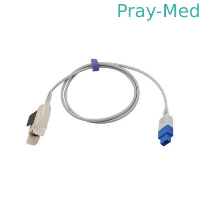 DB9 9P 연결관 Spo2 감지기 조사 고정확도 Comaptible GE Trusignal TS-F-D