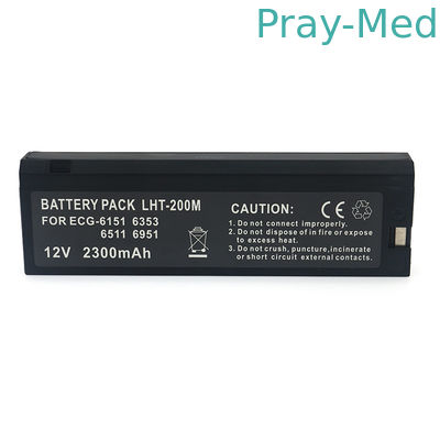니혼 광전 공업 ECG 750g 체중 동안 12V 2300Mah 환자 모니터 건전지 팩
